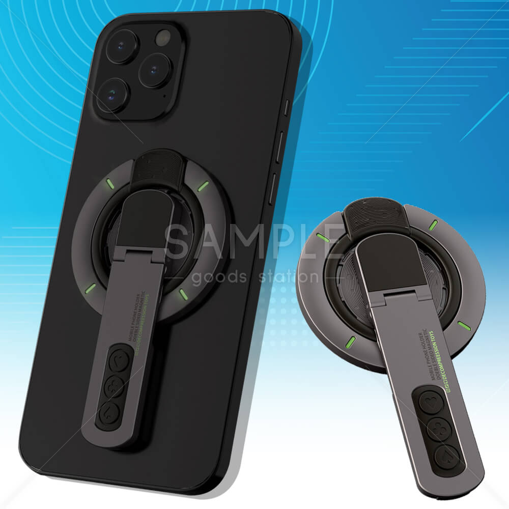 スマホリング MagSafe対応 マグセーフ リング 超強両面マグネット 落下防止 角度調整可能 優れた耐久性 多機能リング メタルリング付き 携帯リング スマホスタンド iPhone用 全機種対応